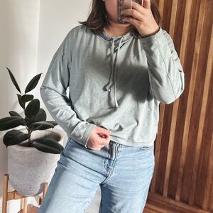 Girlfriend Collective Frost Reset Lounge Hoodie. Size M